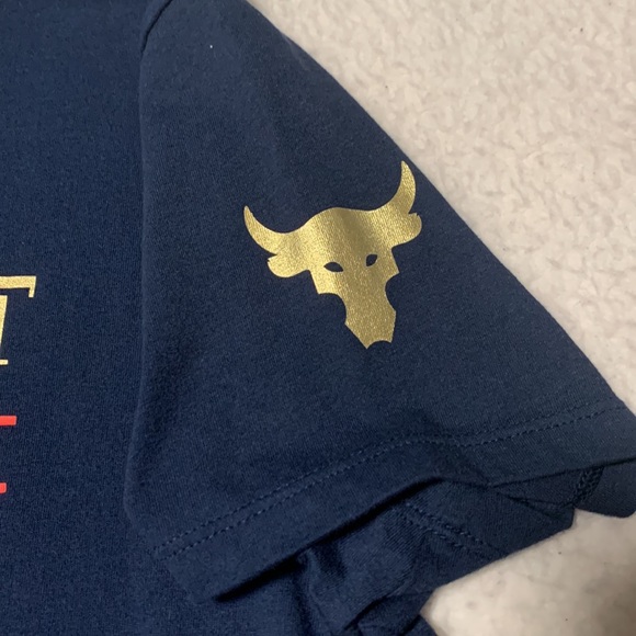 Under Armour Project Rock Ladies “Respect” Tee, EUC (Wore Once), Size Large - Picture 5 of 9